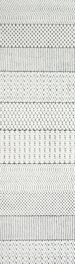 Best Anne Klein The Inscribe Contemporary Rug Collection Ivory/Grey