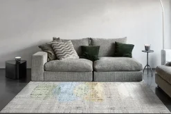 Hot Anne Klein The Modern Art Modern Rug Collection Grey/Multi