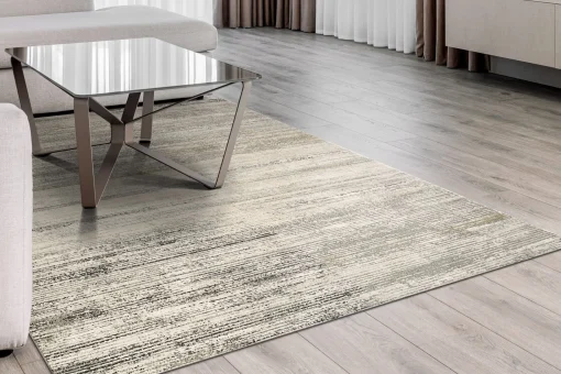 Best Anne Klein The Nobility Modern Abstract Rug Collection Grey/Beige/Charcoal