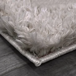 Shop Anne Klein The Plush Modern Geometric Rug Collection Grey/Dark Grey
