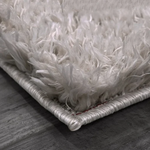 Shop Anne Klein The Plush Modern Geometric Rug Collection Grey/Dark Grey