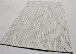 Best Sale Anne Klein The Seville Modern Rug Collection Ivory/Natural