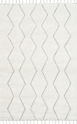 Hot Anne Klein The Valencia Modern Rug Collection Ivory/Black
