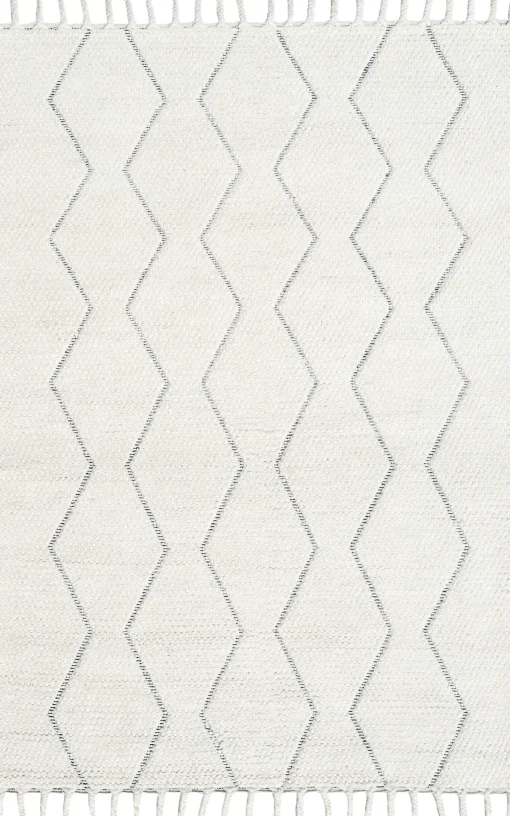 Hot Anne Klein The Valencia Modern Rug Collection Ivory/Black