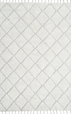 Sale Anne Klein The Valencia Modern Rug Collection Ivory/Grey