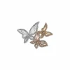 Outlet Anne Klein Trio Crystal Butterfly Brooch