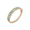 Discount Anne Klein Turquoise Hinge Navette Bracelet In Gift Box