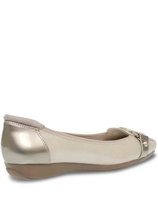 Online Anne Klein Umeko Flat-Wide METALLIC