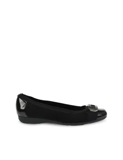 Sale Anne Klein Uplift Flat BLK/WHT SNAKE