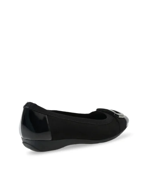 Sale Anne Klein Uplift Flat BLK/WHT SNAKE