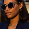 Online Anne Klein Vintage Rounded Rectangle Sunglasses