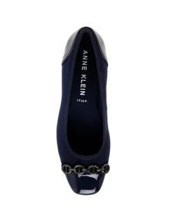 Sale Anne Klein Webster Wedge- Sale Navy Multi