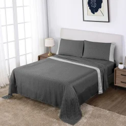 Outlet Anne Klein Westhill Dot Sheet Set Black