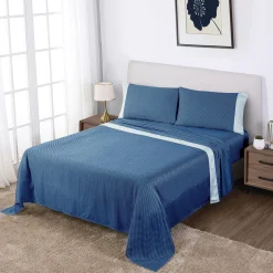 Best Sale Anne Klein Westhill Dot Sheet Set Navy