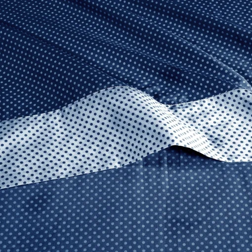 Best Sale Anne Klein Westhill Dot Sheet Set Navy