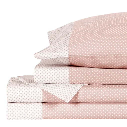 Cheap Anne Klein Westhill Dot Sheet Set Blush