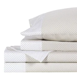 Best Sale Anne Klein Westhill Dot Sheet Set Oat