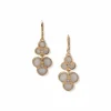 Shop Anne Klein White Flower Drop Earrings