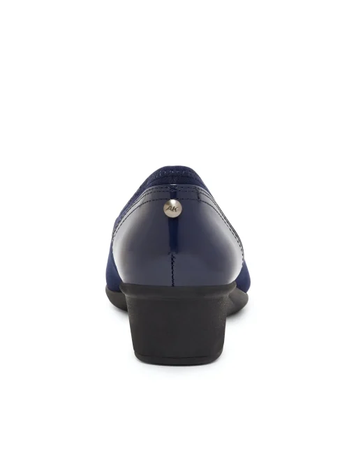 Sale Anne Klein Wisher Wedge- Sale Navy Multi Fabric
