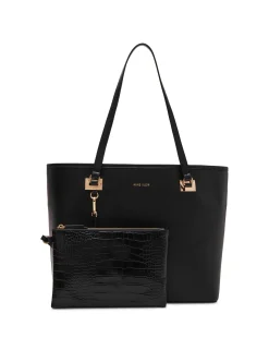 Flash Sale Anne Klein Work Tote With Detachable Pouch Black
