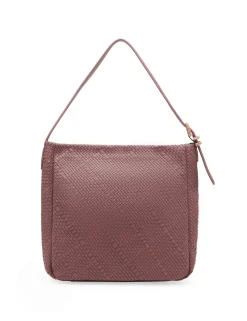 Cheap Anne Klein Woven Hobo With Detachable Pouch