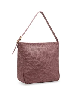 Fashion Anne Klein Woven Hobo With Detachable Pouch