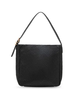 Fashion Anne Klein Woven Hobo With Detachable Pouch